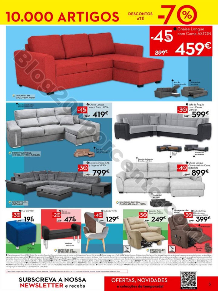 Antevisão Folheto CONFORAMA Saldos até 70% a par