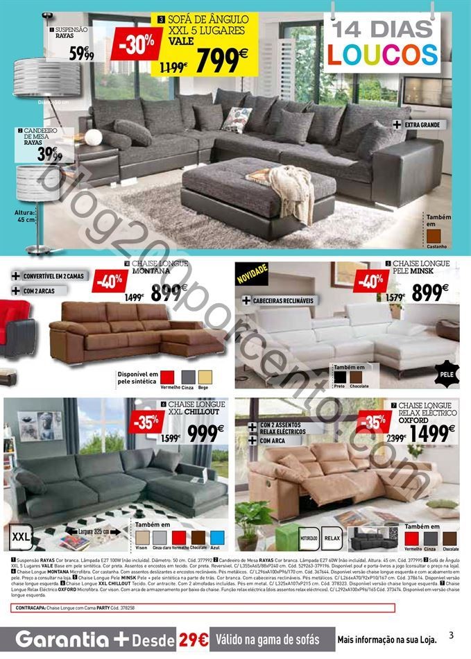Antevisão Folheto CONFORAMA 14 dias loucos de 11 
