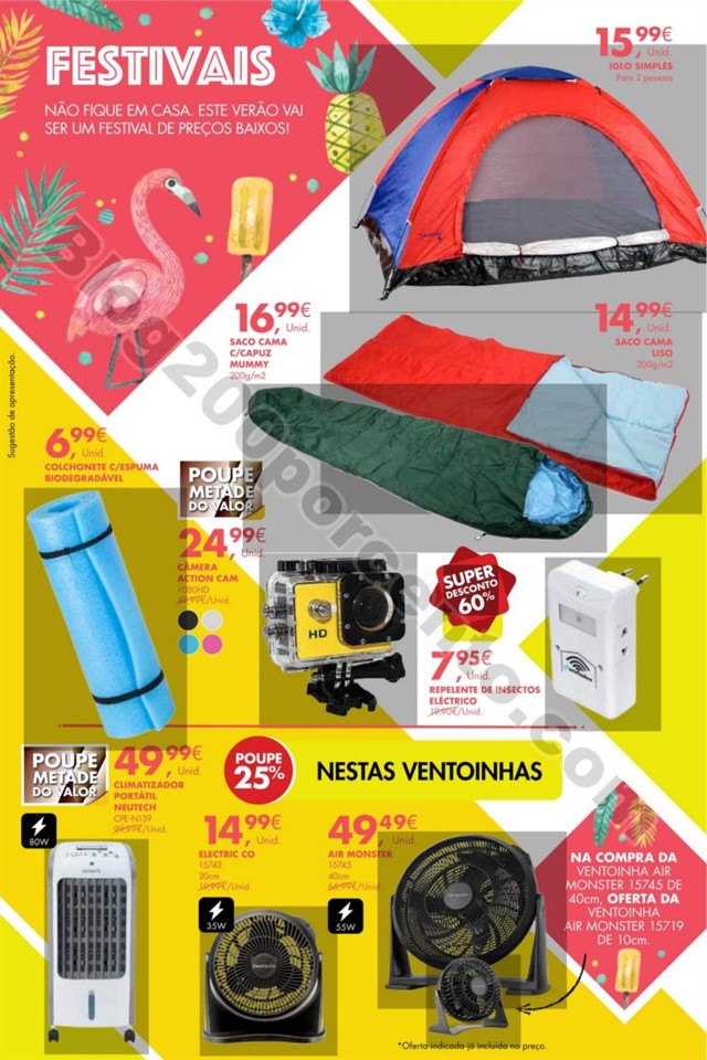Antevisão Folheto PINGO DOCE Bazar verão promoç