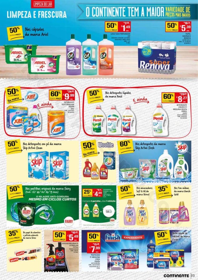 Antevisão Folheto CONTINENTE Promoções de 31 ou