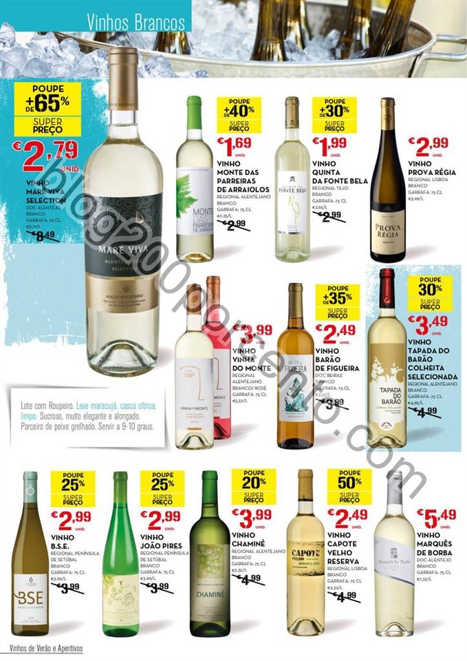 Antevisão Folheto CONTINENTE Vinhos e Aperitivos 