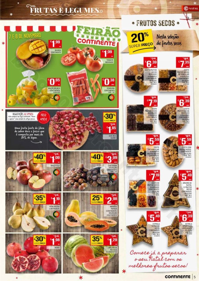 Antevisão Folheto CONTINENTE promoções de 7 a 1