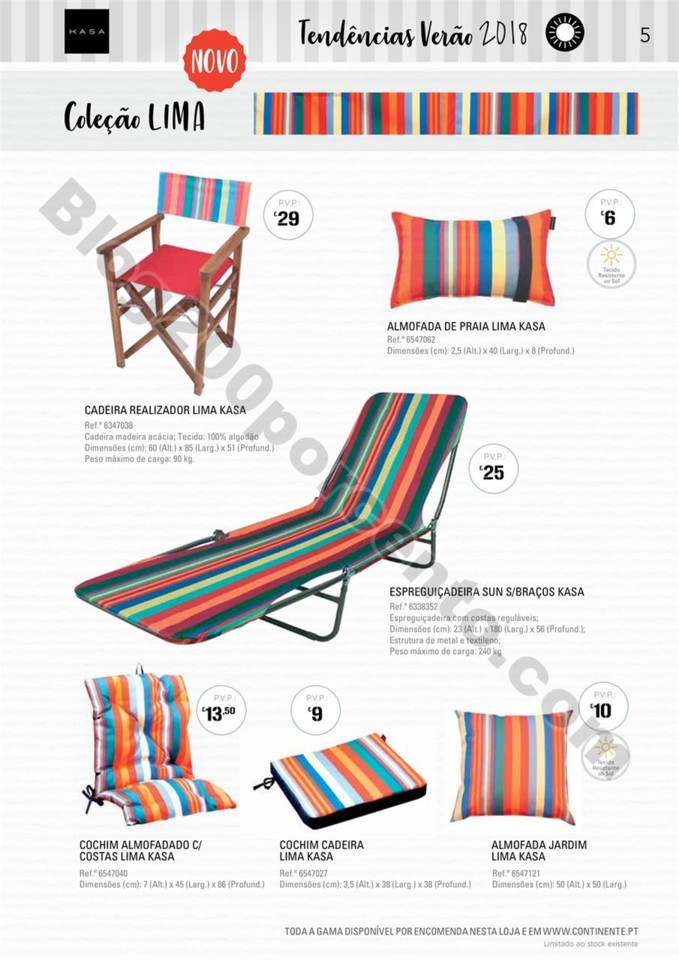 Antevisão Catálogo CONTINENTE Ar livre de 8 maio