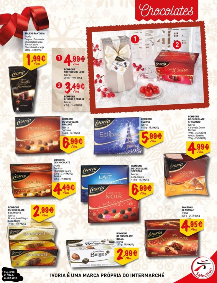 Antevisão Folheto INTERMARCHÉ Presentes natal pr