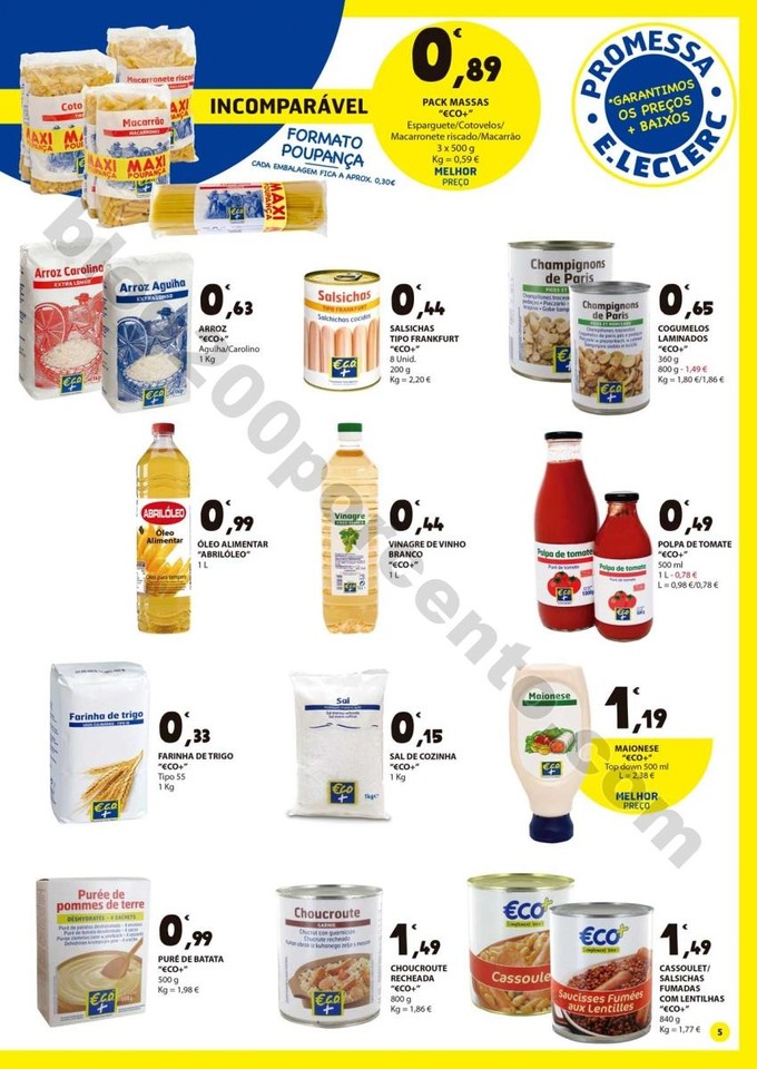 01 Antevisão E-LECLERC Extra promoções de 12 a 