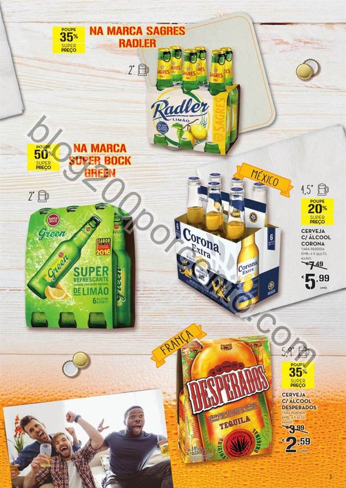 Antevisão Folheto CONTINENTE Cervejas promoções