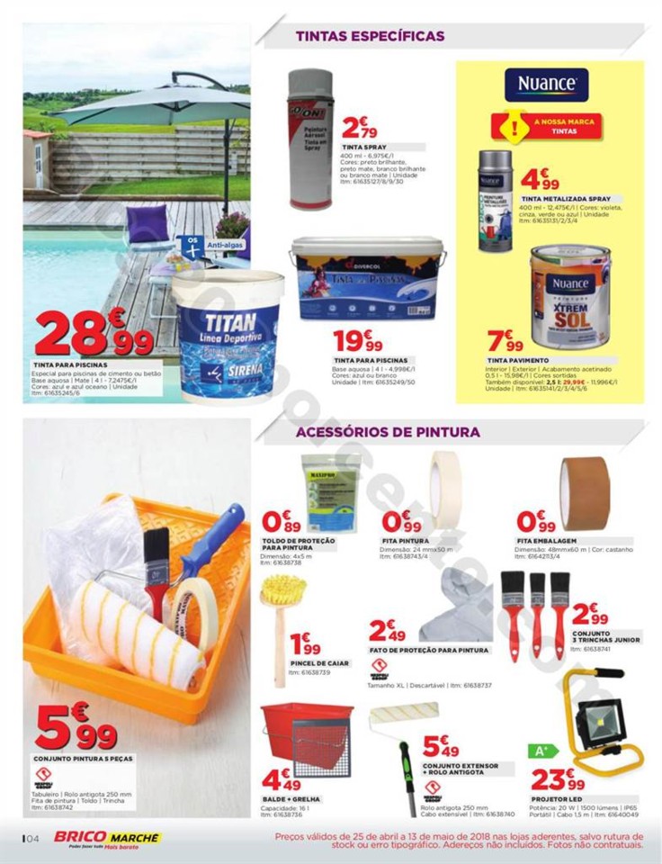 Antevisão Folheto BRICOMARCHÉ Promoções de 25 