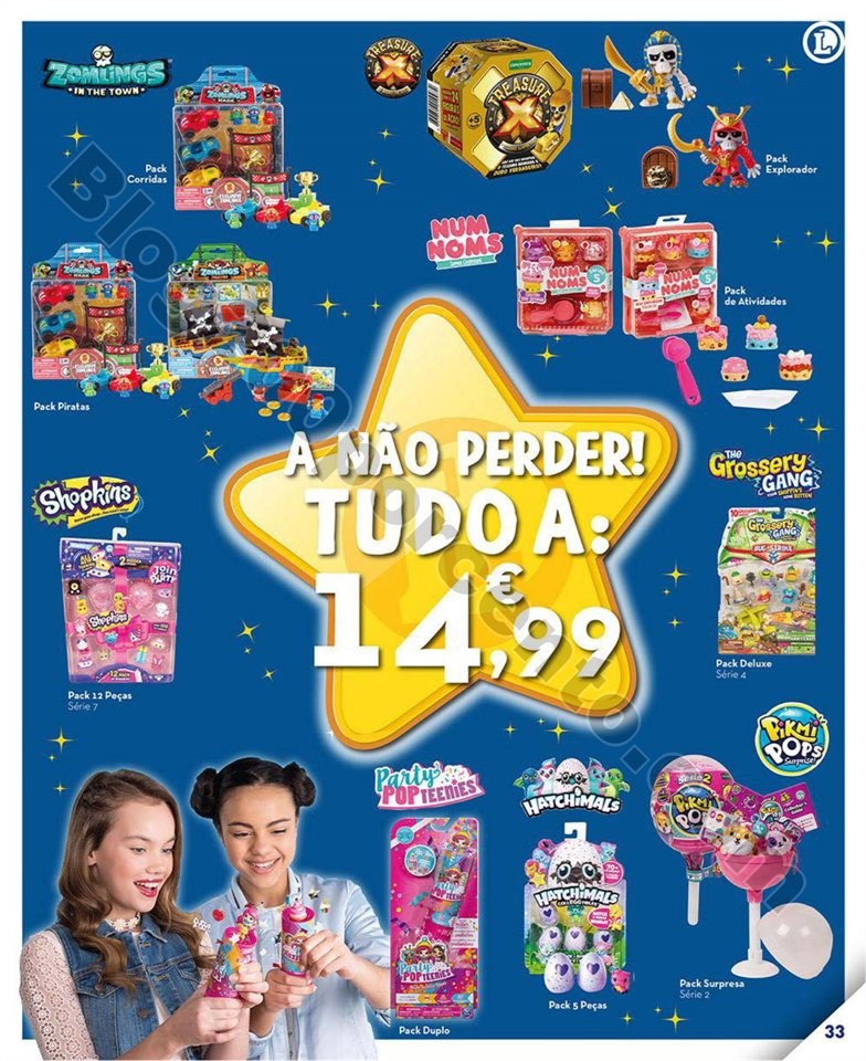 Antevisão Folheto E-LECLERC Brinquedos natal prom