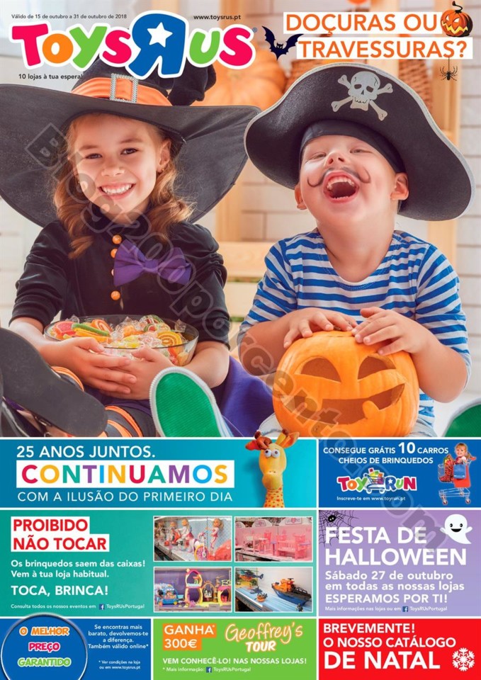 halloween toysrus promoções de 15 a 31 outubro p