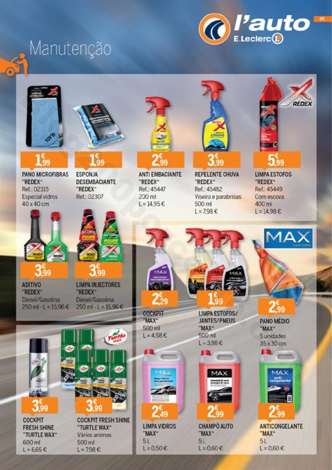 Antevisão Folheto E-LECLERC Auto Promoções de 3