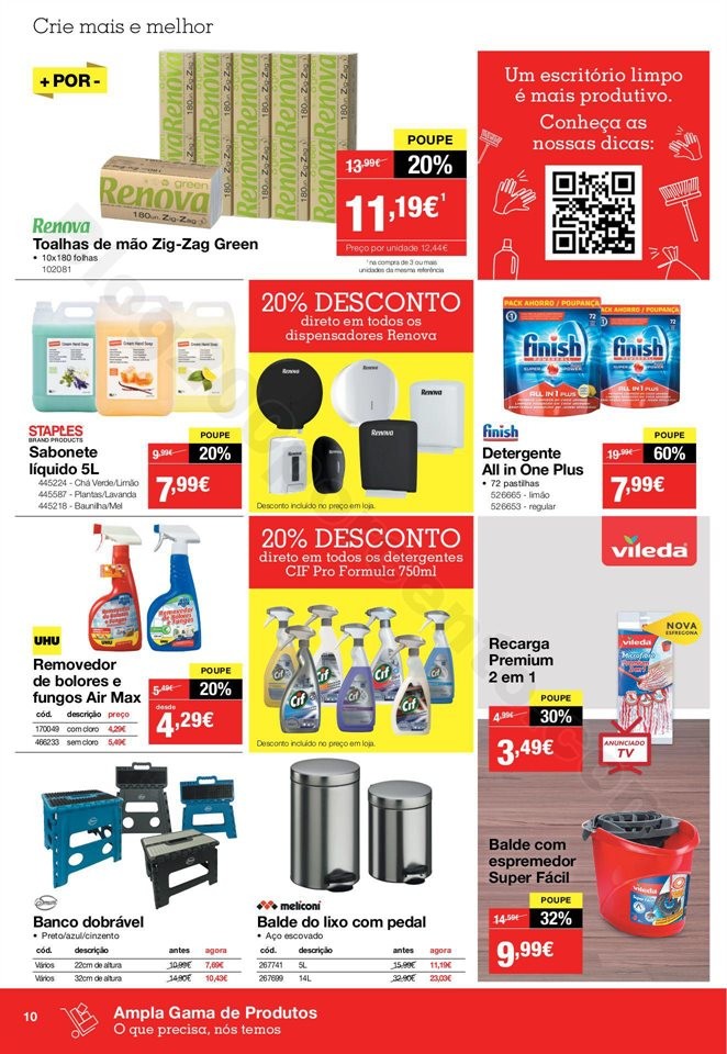 Antevisão Folheto STAPLES Promoções de 5 a 20 m