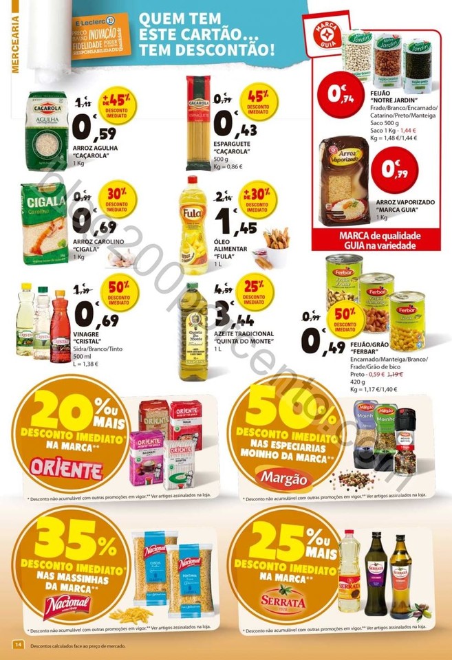 Antevisão Folheto E-LECLERC Promoções de 20 a 2