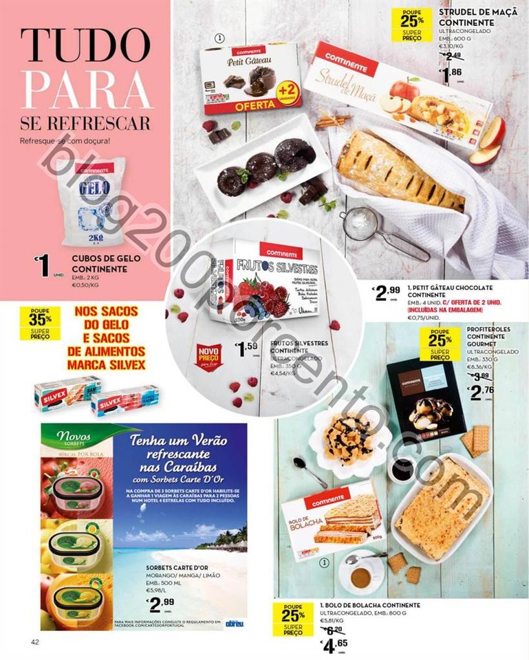 Antevisão Folheto CONTINENTE Verão promoções d