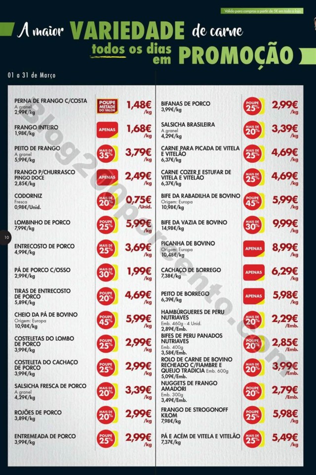 Antevisão folheto PINGO DOCE Super promoções de