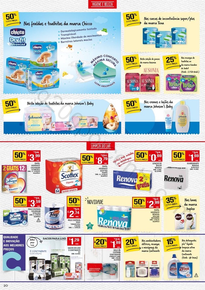 Antevisão Folheto CONTINENTE Promoções de 28 fe