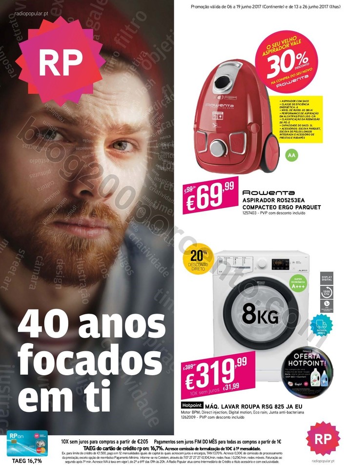 Antevisão Folheto RADIO POPULAR Promoções de 6 