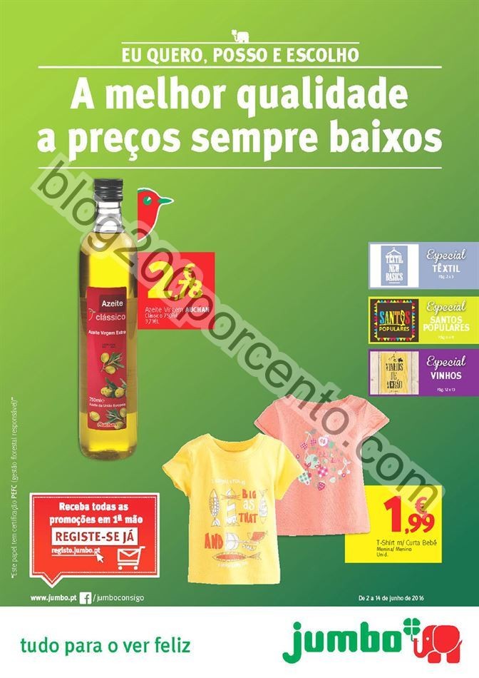 Antevisão Folheto JUMBO Promoções de 2 a 14 jun