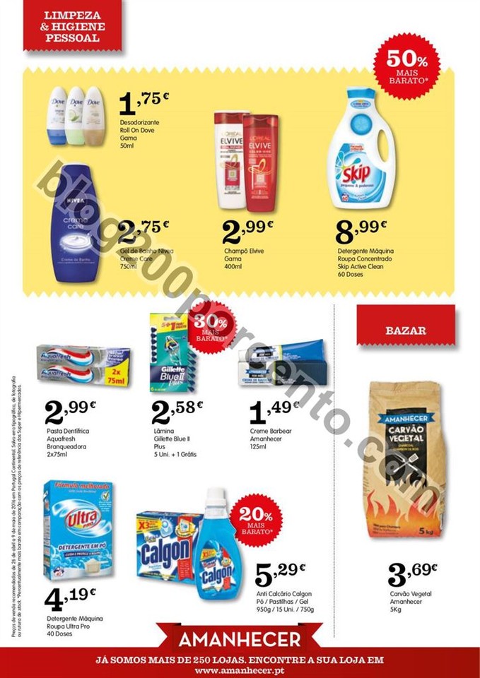 Antevisão Folheto AMANHECER Promoções de 26 abr