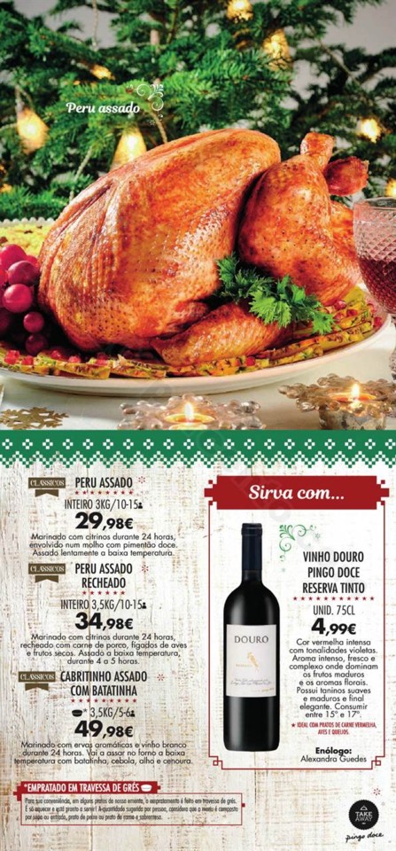 Antevisão Folheto PINGO DOCE Take Away Natal e An