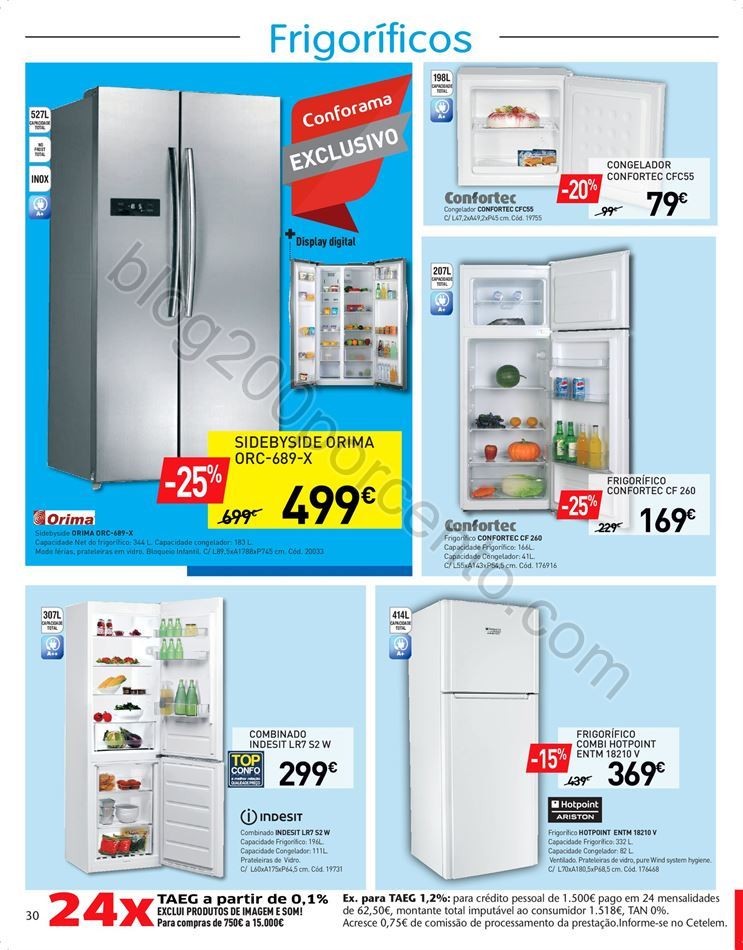 Antevisão Folheto CONFORAMA Promoções de 18 mai