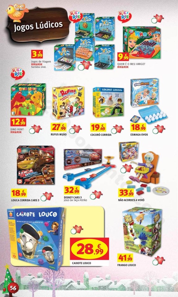 Antevisão Folheto JUMBO Brinquedos Natal promoç