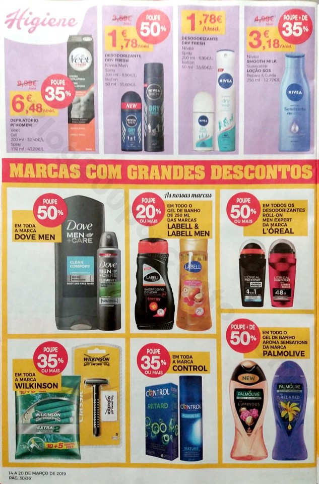 antevisão folheto intermarche promoções de 14 a