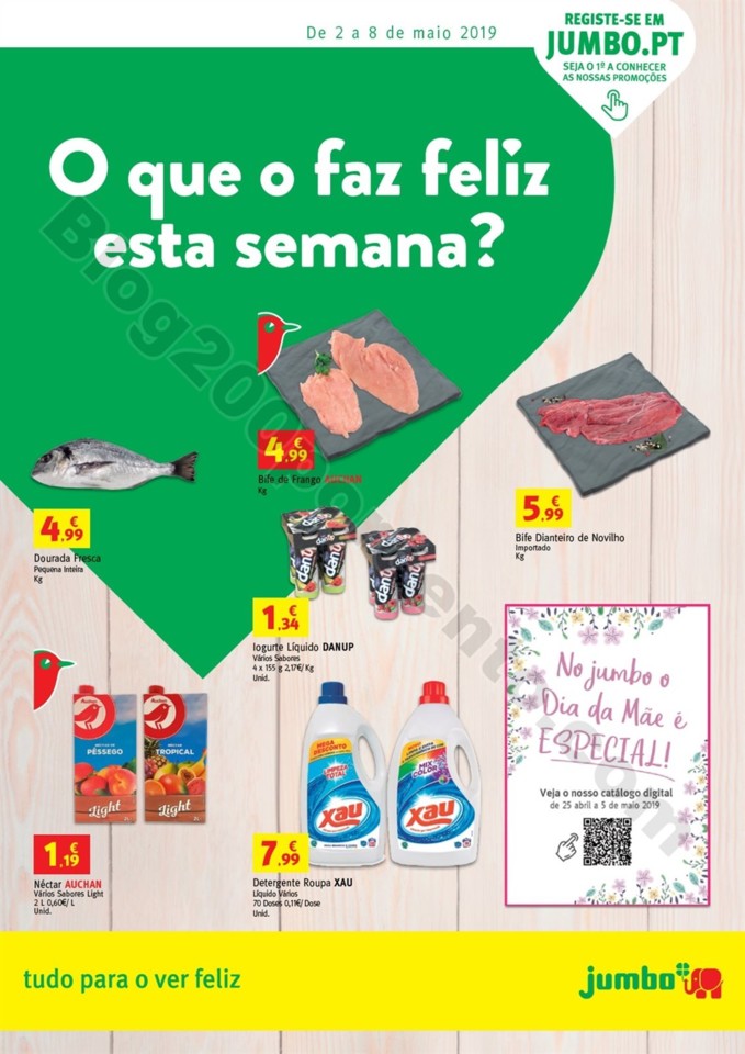 Antevisão Folheto JUMBO Promoções de 2 a 8  mai