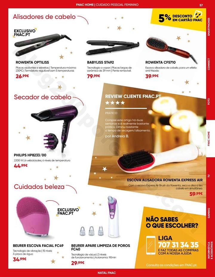 Antevisão Folheto FNAC Natal Tecnologia Promoçõ