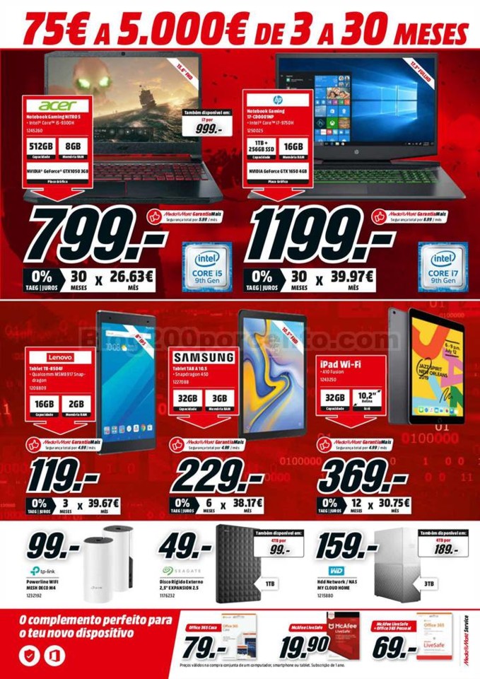 Antevisão Folheto MEDIA MARKT Promoções de 26 m