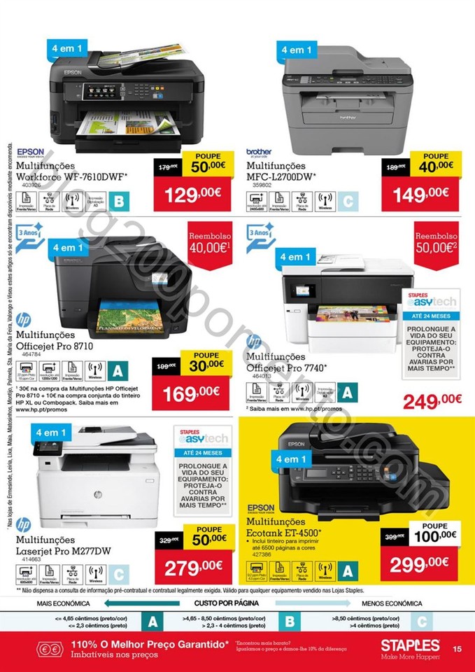 Antevisão Folheto II STAPLES Promoções de 29 de