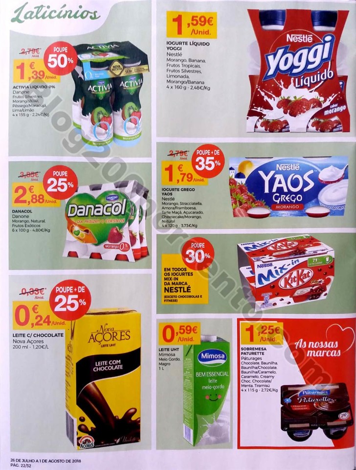 antevisao folheto Intermarche 26 julho a 1 agosto_