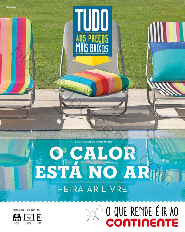 Antevisão Folheto CONTINENTE Feira Ar Livre promo