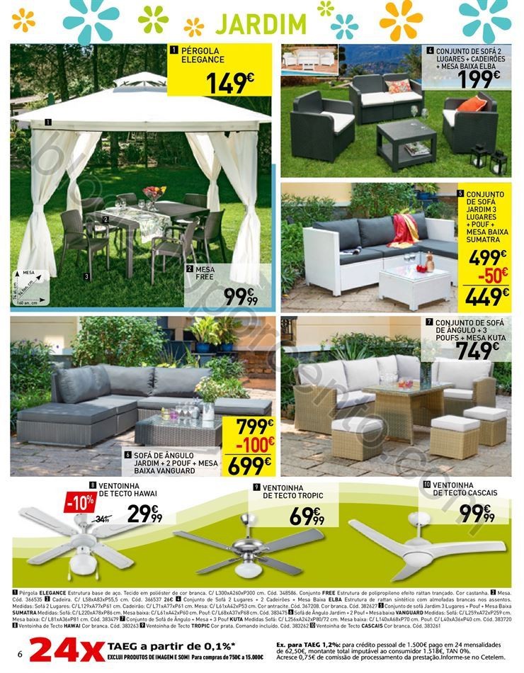 Antevisão Folheto CONFORAMA Promoções de 6 abri