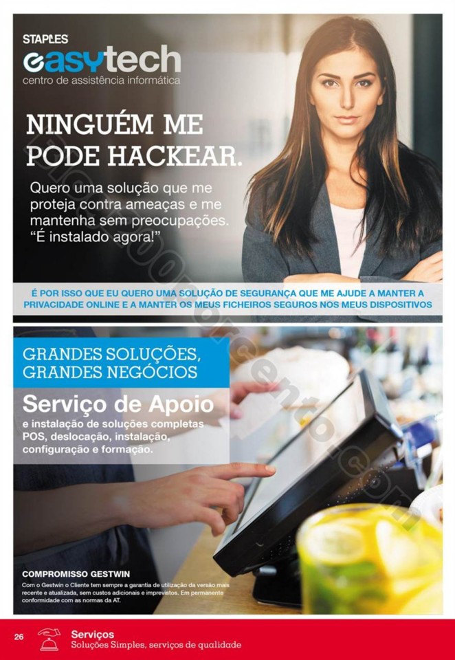 Antevisão Folheto STAPLES Promoções de 2 a 16 j