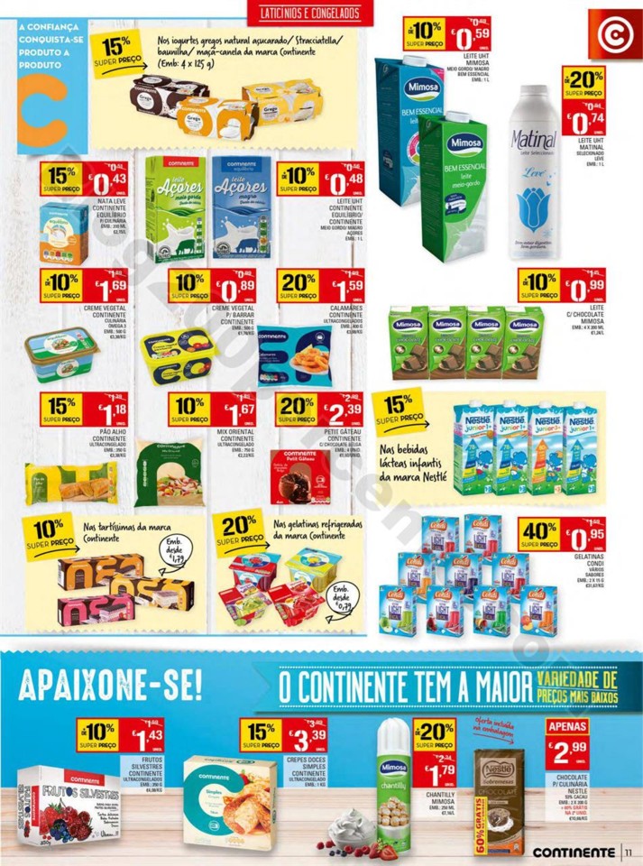 Antevisão folheto CONTINENTE Madeira Promoções 