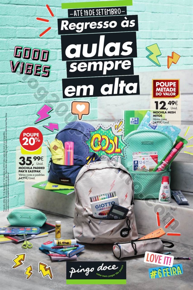 Antevisão Folheto PINGO DOCE Regresso às aulas p