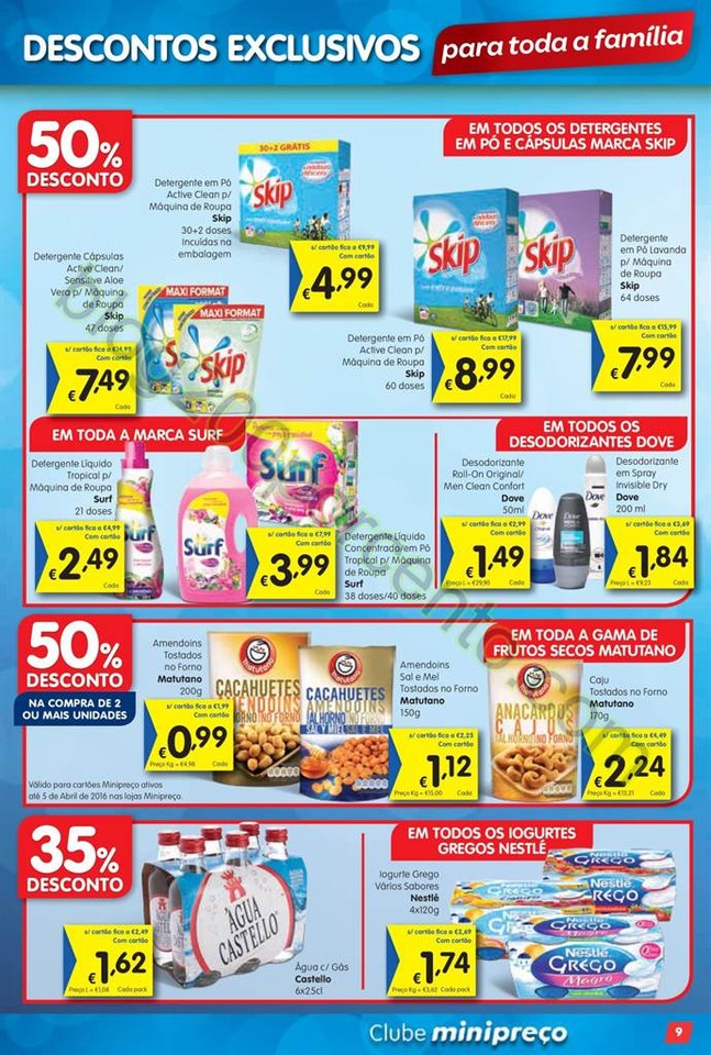 Antevisão Folheto MINIPREÇO Family promoções d