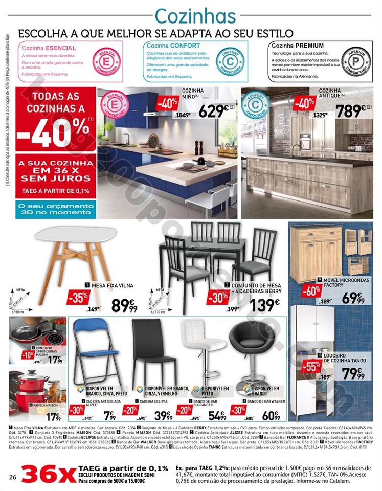 Antevisão Folheto CONFORAMA 24 agosto a 14 setemb