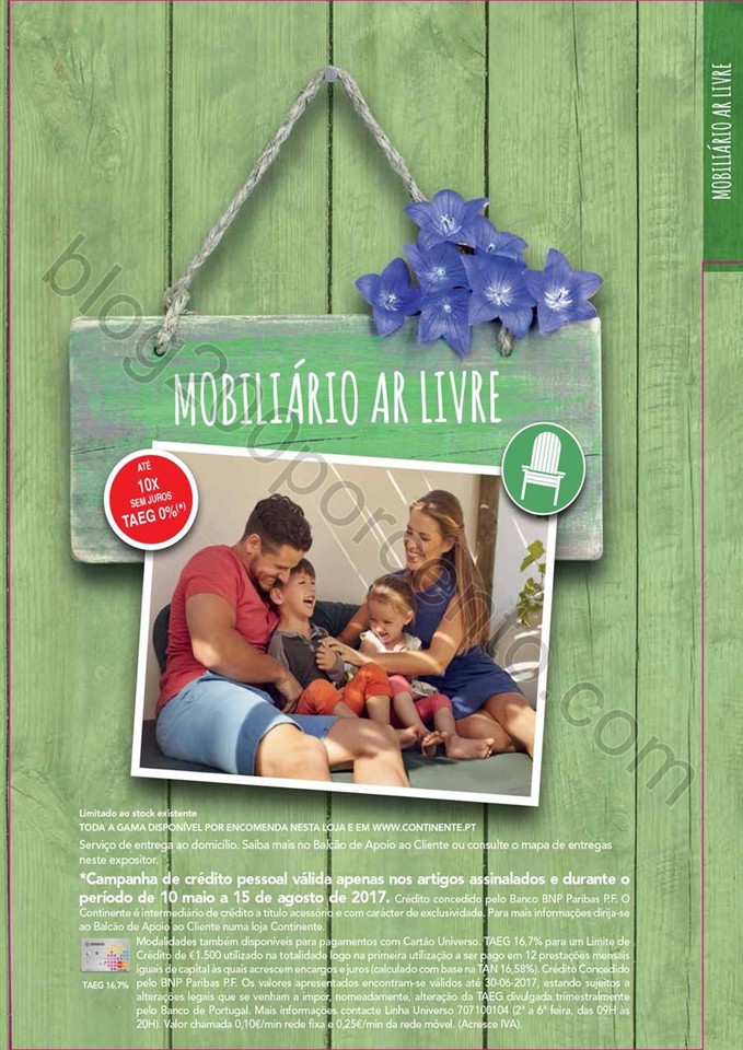 Novo Folheto CONTINENTE Ar Livre até 15 agosto p9