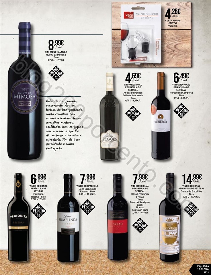 Antevisão Folheto INTERMARCHÉ Vinhos promoções