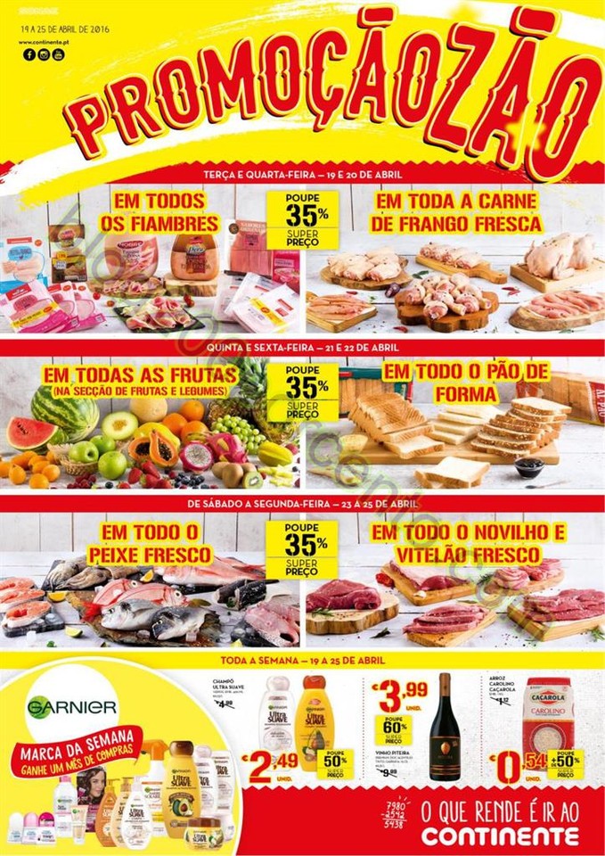 Antevisão Folheto CONTINENTE Promoções de 19 a 