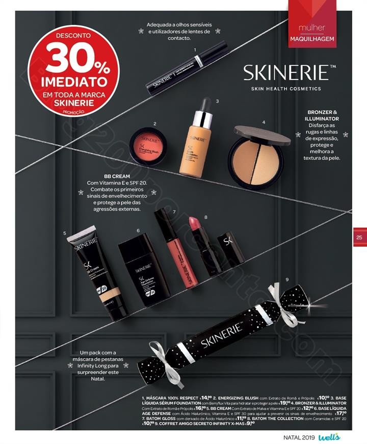 Antevisão Folheto WELLS Natal extra online promo