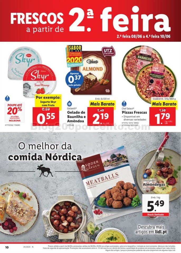 Antevisão Folheto LIDL Promoções de 8 a 14 junh