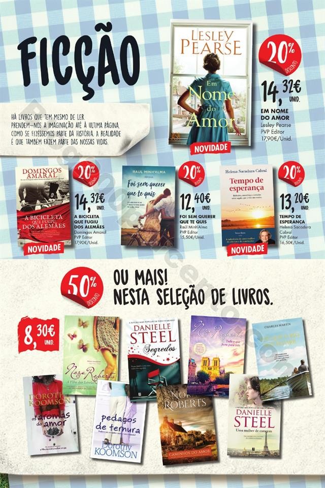Antevisão Folheto PINGO DOCE Bazar Livros Promoç