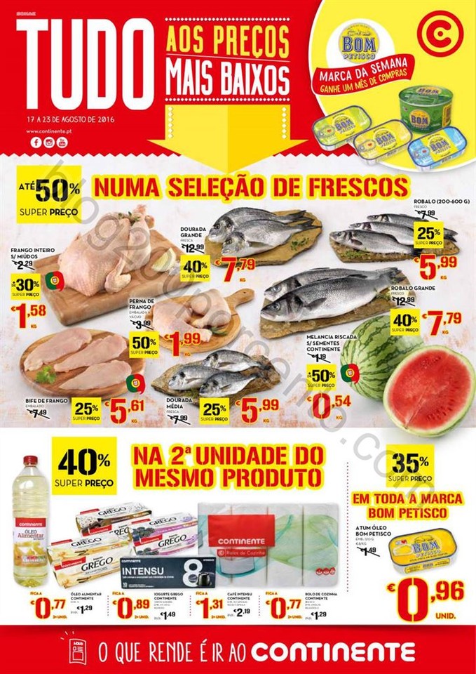 Antevisão Folheto CONTINENTE Madeira Promoções 