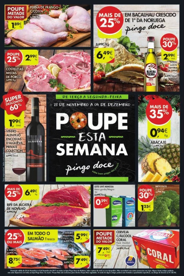 Antevisão folheto PINGO DOCE Madeira Promoções 