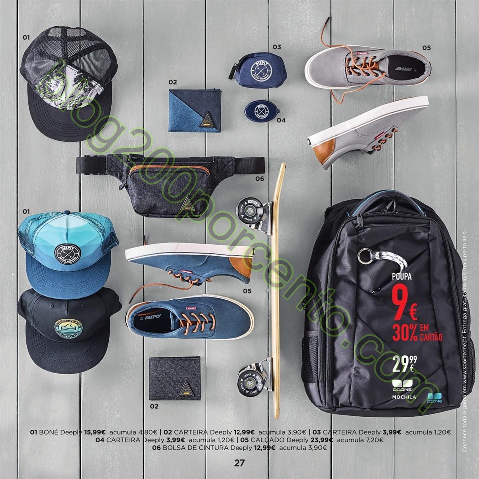 Novo Folheto SPORT ZONE promoções de 9 março a 