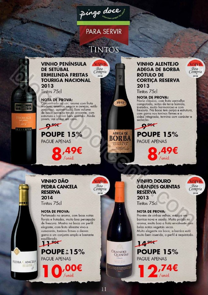 Novo Folheto Vinhos e Bebidas PINGO DOCE Promoçõ