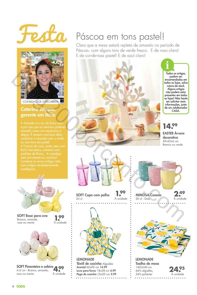 Antevisão Folheto CASA Promoções de 3 a 30 abri