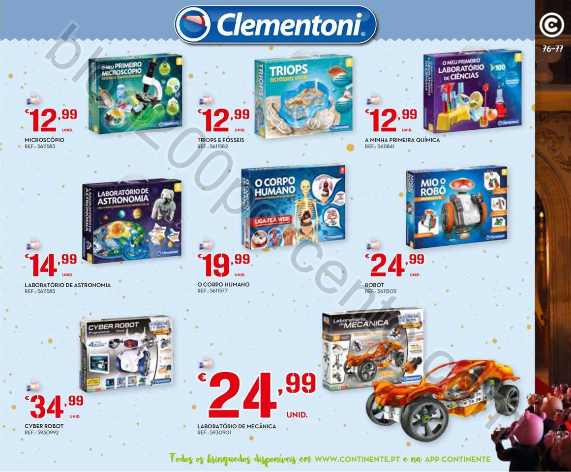 Catálogo Brinquedos CONTINENTE Promoções de 14 